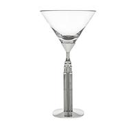 Godinger Silver Art Empire State Martini Glass