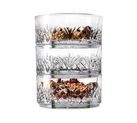 Godinger Snack Bowls, Stackable Nut Bowl Set of 3 - Dublin Collection