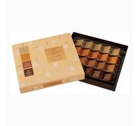 Godiva Full Range Chocolate Carres - Premium and Delicious Assorted Milk, White & Dark Belgian Chocolates - Elegant Gift Box for Special Occasions - 60 pcs