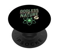 Godless by Nature Atheist Agnostic Design PopSockets Adhesive PopGrip