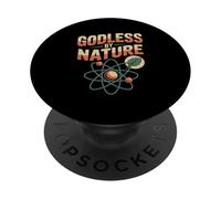 Godless by Nature Atheist Agnostic Design PopSockets Adhesive PopGrip