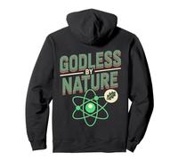 Godless by Nature Atheist Agnostic Design Pullover Hoodie
