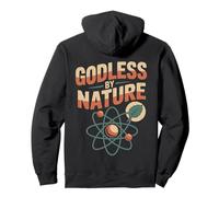 Godless by Nature Atheist Agnostic Design Pullover Hoodie