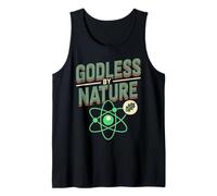 Godless by Nature Atheist Agnostic Design Tank Top