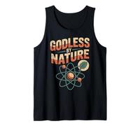 Godless by Nature Atheist Agnostic Design Tank Top