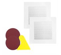 GODLOVEM Drywall Repair Kit, 2Pcs 4 Inch Self Adhesive Sticky Mesh Aluminum Wall Repair Patch for Wall Ceiling Hole Patch Repair