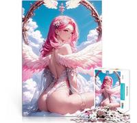 Godly Angel Anime Girljigsaw 1000 pieces for teenagers Stress Reliever Difficult Challenge is ideal as gifts for the whole family 38x26cm