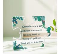 Godmother Gifts, Godmother Birthday Gifts,Godmother Presents,Presents For Godmother,Godmother Are A Gift Acrylic Plaque Gifts For Godmother Thank You For Being Mine Godmother