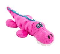 goDog Quaker Pet Products Just For Me With Chew Guard Small-Pink Gator, Other, Multicoloured