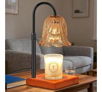 GODONLIF Candle Warmer Lamp, Dimmable Candle Warmer, Height Adjustable, Timer, Bedroom, Living Room, Home Decor, Wax Melter for Scented Wax with 2 Bulbs, Mother's Day Gifts