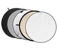 Godox 110cm 5in1 reflection screen gold, silver, white, black and translucent white