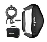 Godox 31x31inch 80x80cm Foldable Softbox Diffuser with Godox S2 S-Type Bracket Bowens Mount Speedlite Bracket for Godox V1,AD200Pro, AD400Pro,TT350,V860II Series