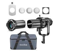 GODOX 36° Projection Lens Spotlight Attachment Complete Kit VSA-19K Focusing Adapter Fresnel Spot Camera Photography Bowens Mount Focus Lens Adjust Studio Photo Flash Light LED Lighting (36°)