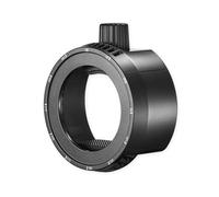 GODOX 4.1cm Diameter AK-R25 Adapter Holder for Fresnel lens head Video Light Streaming Studio Camera LED Photography Lights for Filming Kit Recording Boom Stand Godox Speedlite Roundhead Mount