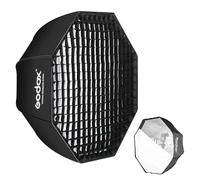 Godox 47" / 120cm Umbrella Octagon Softbox Reflector with Honeycomb Grid and Carrying Bag for Studio Flash Speedlight, Portrait and Product Photography