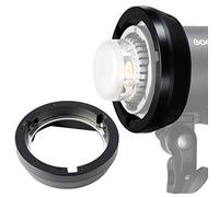 GODOX AD-AB AD300Pro Speedring Adapter with Bowens S-Fit Mount Speed ring for Bowens Modifiers & Accessories Interchangeable for AD300 Pro