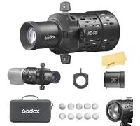 Godox AD-FP-36° AD-FP 36° Flash Projector for Godox-Mount Flash Speedlite,Built-in 4 Leaf Shutters,360°Rotatable,EF Mount,Attachment for GodoxAD300 Pro/AD300 Pro II/AD300Pro II/AD400Pro ll/AD400Pro II
