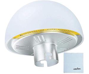 Godox AD-S17 Wide Angle 180° Diffuser Shade Dome Soft Focus Diffuser for Godox Witstro Strobe AD200, AD200Pro, AD360II, AD360, AD180, Calumet Genesis, Cheetah, Sunpak 120J