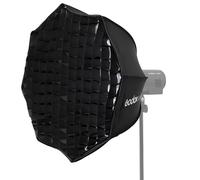 Godox AD-S60S 60cm Silver Deep Parabolic Softbox with Honeycomb Grid Godox Mount Softbox for AD300PRO AD400PRO ML60 Sliver for AD-S60S AD-S60S