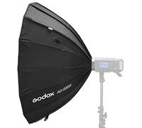 GODOX AD-S85W Softbox 85cm White Lightweight and Portable Folding white Lighting Modifier Godox Fit Quick and Easy Assembly Inner Outer Diffuser Build Studio Portrait Product Photography
