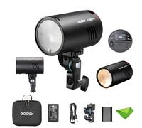 Godox AD100 Pro II AD100Pro II 100Ws Flash, 490 Full Power Flashes, 0.01-1.5s Recycling, 2W LED Model Light, 1/8000s HSS, 2.4G Wireless, Pocket Flash Strobe for DSLR Cameras (Godox AD100 Pro Upgrade)