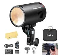 GODOX AD100 Pro II AD100Pro II 2.4G TTL1/8000 HSS 100W Pocket Flash,2850mAh Battery,60-100 Consecutive Full Power Pop,Color-Coded Group,0.01-1.5s Recycle for Canon Sony Nikon Fuji Olympus Panasonic