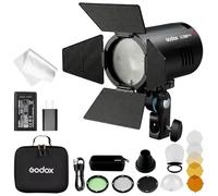 Godox AD100 Pro II Pocket Flash with AK-R1 Modifier Kit, 2.4GHz TTL FLASH, 28-85mm Zoom, 490 Full-Power Flashes, 0.01-1.5s Recycle, HSS 1/8000s, 3300mAh Battery, USB-C Charging, 16 Colour Groups