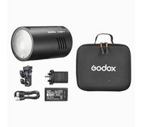 GODOX AD100Pro II 100Ws Battery Powered Pocket Flash and S2 Bowens Mount Bracket Kit with High-Speed Sync up to 1/8000s for Portrait, Beauty & Fashion Photography