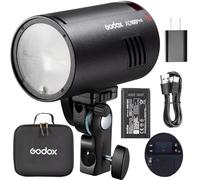 Godox AD100Pro II Pocket Camera Flash 100Ws Speedlight TTL 1/8000s HSS 0.01-1.5s Recycling 490 Full Power Flashes for Sony Canon Nikon Fujifilm Olympus Pentax Leica Cameras (AD100Pro II)