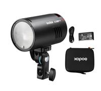 Godox AD100Pro II Pocket Flash 100Ws Strobe Light, 2.4G TTL, 1/8000s HSS, 490 Full Power Flashes, 0.01-1.5s Recycling Time, One-Touch Sync with X3/X3Pro