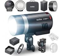 Godox AD300 Pro II 300Ws Outdoor Flash, AD300Pro II 1/8000s HSS TTL | 16 Colour Groups, 12W Bi-Colour LED, 1/512-1/1 Power Output, 0.01-1.5s Recycle, Up to 350 Full-Power Flashes