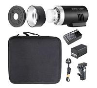 Godox AD300 PRO Pocket Flash 300Ws Universal Camera Outdoor Light TTL Photo Lighting 5600K LED Lights Wireless Lamp HSS High Speed Battery Strobe Portrait Wedding Photography AD300 (Single)