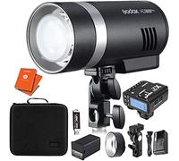 GODOX AD300 Pro Studio Portable Flash Kit with X2T Trigger for Fuji film 300Ws TTL HSS 1/8000th High Speed Bi-Colour Modelling Lamp 3000K 6500K + 12 Month Extended Warranty Card (3 Yrs)