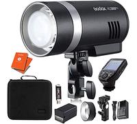 GODOX AD300 Pro Studio Portable Flash Kit with XPro Trigger for Fuji film 300Ws TTL HSS 1/8000th High Speed Bi-Colour Modelling Lamp 3000K 6500K + 12 Month Extended Warranty Card (3 Yrs)
