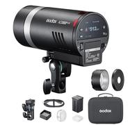 Godox AD300Pro II 300Ws Outdoor Flash, 12W Bi-Color Modeling Light, 2.4G Wireless X System, TTL HSS 1/8000s, 0.01s~1.5s Recycle Time Strobe Light (Godox AD300 Pro Upgrade)