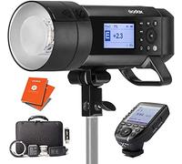 GODOX AD400 Pro Portable Studio Flash Light for Photography + XPro Trigger for Nikon | TTL Flash 400Ws HSS 1/8000s 2.4G Strobe with Carry Case + 12 Month Extended Warranty Card (3 Yrs)