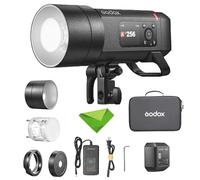 Godox AD400Pro II Outdoor Monolight Flash 400Ws Power GN72 Guide Number, TTL & HSS 1/8000s, 2.4G Wireless, Rechargeable Battery, 390 Pops, 30W LED Modeling Lamp