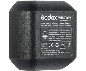 GODOX AD400Pro WB400P Original Replacement Spare Battery WB400PA Compatible AD400 Pro Studio Flash Strobe, DC 21.6V 2600mAh 56.16Wh High Performance Lithium Photo Accessory Accessories