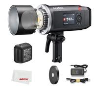 Godox AD600 BM II AD600BMII 600Ws TTL Outdoor Studio Strobe Flash | 40W 4800K±300K Modeling Lamp, 2.4G X Wireless, TTL GN87 1/8000s HSS, 0.01s-0.9s Recycle, 1/1~1/512 Power Steps (AD600BM II)