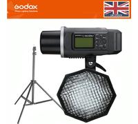 UK Godox AD600BM AD600 600W HSS 1/8000s Portable Studio Flash light Bowens Mount
