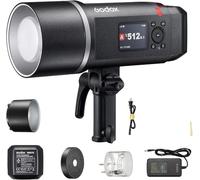 Godox AD600BM II Upgraded Godox AD600BM Bowens Mount 600Ws GN87 HSS Outdoor Flash Strobe,1/8000s HSS Speedlite Monolight with 40W Modeling Light,Color Group Indicator,