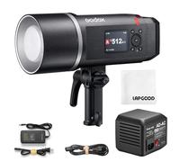 Godox AD600BMII AD600BM(Upgrade) GN87 600W 8940mAh Battery High Speed Sync Outdoor Strobe Flash with 2.4G Wireless X System, 0.01-1.9s Recycle Time 500 Full Power Flashes