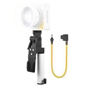 Godox AK-B02 Portable V-Mount Battery Grip for ML60IIBi ML100Bi ML100R LED Video Light, Handheld Power Solution for On-Location Shooting, BATTERY NOT Included