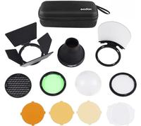 Godox AK-R1 Professional Flash Accessories Kit, Includes Barn Doors, Snoot, Filters, Compatible with Godox H200R, AD100PRO, AD200, AD200Pro, V1, V1Pro