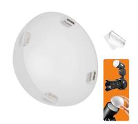 Godox AK-R11 Dome Diffuser, Compatible for GODOX H200R Round Flash Head, V100 V1S, V1N, V1C, GoDox V1 Pro C/N/F/O, Godox V100C V100N V100S and RS60BI RS60R