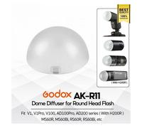 Godox AK-R11 Magnetic Spherical Diffuser For V1 AD100PRO H200R V100