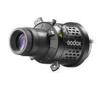Godox BLP LED Projection Attachment, 85mm Lens Optic, 360° Rotatable, Bowens S-Type Mount, Canon EF, Built-In Shutters, Gobo Holder, 6 Gobos & Carry Bag (Compatible With Godox)