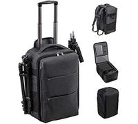 GODOX CB 17 Camera Backpack | Large Storage Bag, Padded Inserts 15" Laptop Compartment | Professional Waterproof with Rain Cover for DSLR Mirrorless Camera Lenses Flashes Drone Equipment
