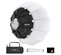 GODOX CS-50D Collapsible Lantern Softbox 50cm/20inch Omni-directional Light Modifier Bowens Mount for Video Recording, Live Streaming and Film Making, Godox SL150 II, UL150, VL150 Light