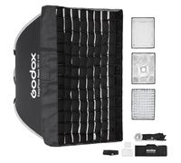 Godox EazyFlow Rect 30x45cm Quick Release Mini Rectangular Softbox, Foldable 12x18 Fast Setup Softbox, Universal Bowens Mount with Carry Bag for Desktop Streaming Close-Up Photography